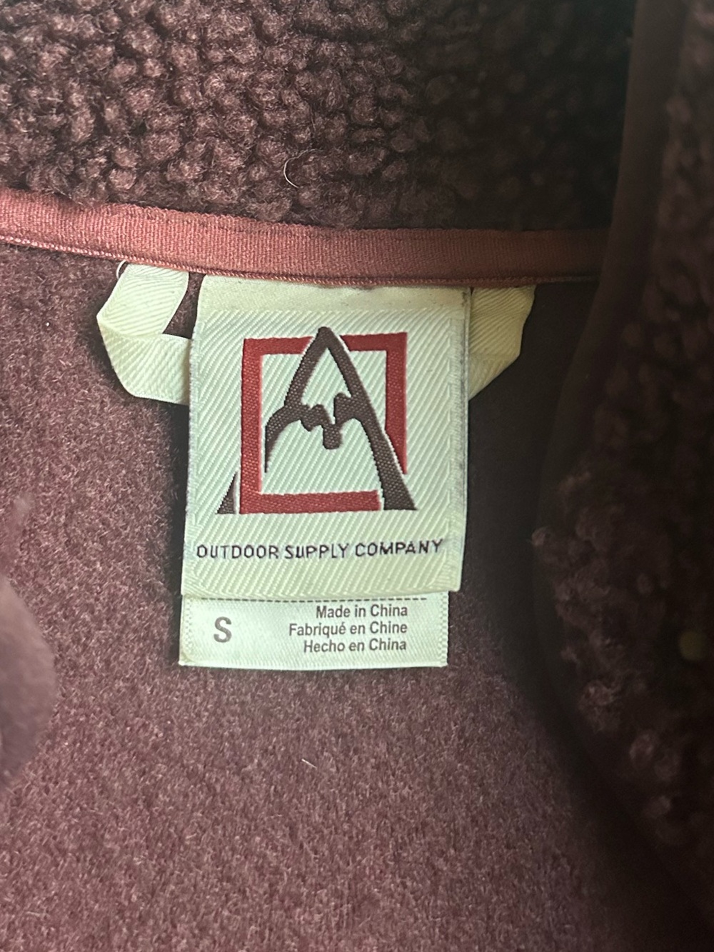 Avalanche Sherpa Fleece Jacket - Sz S - Picture 5 of 7